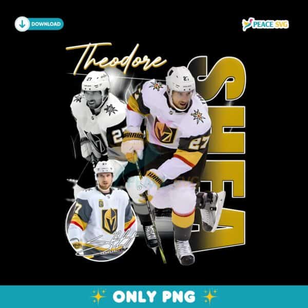 Shea Theodore Vegas Golden Knights Nhl Players PNG