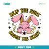 Skip The Hunt Smoke The Blunt Funny Stoner Bunny Png