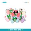 St Patrick Day Mickey Minnie And Friends SVG