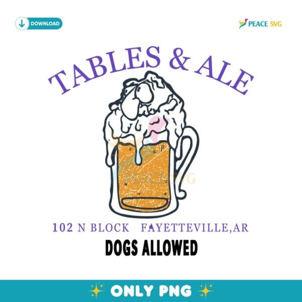 Tables And Ale 102 N Block Fayetteville Ar Dog Allowed PNG