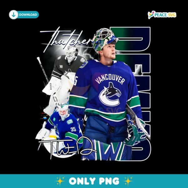 Thatcher Demko Vancouver Canucks Nhl Players PNG