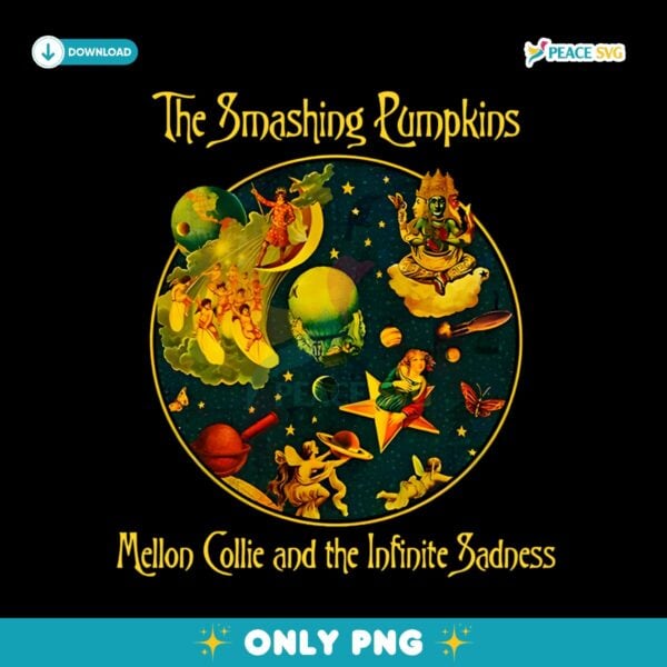 The Smashing Pumpkins Mellon Collie And The Infinite Sadness PNG