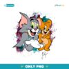 Tom And Jerry Signature Splash PNG