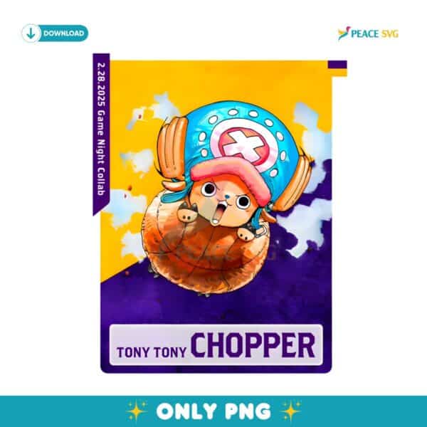 Tony Tony Chopper Los Angeles Lakers X One Piece PNG