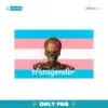 Transgender Skull Flag PNG