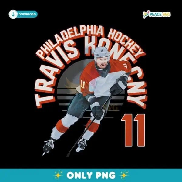 Travis Konecny 11 Philadelphia Flyers Hockey PNG