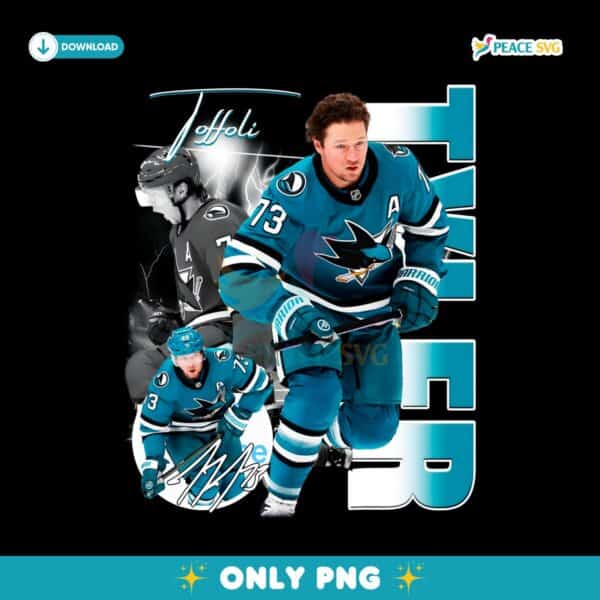 Tyler Toffoli San Jose Sharks Nhl Players PNG