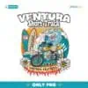 Ventura Short Track 2025 Shark Surfer PNG