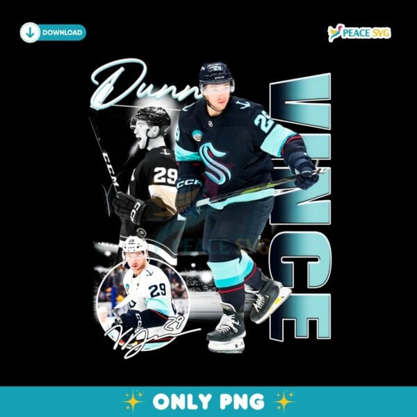 Vince Dunn Seattle Kraken Nhl Players PNG