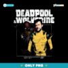 Vintage Deadpool And Wolverine Lets F Go PNG