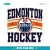 Vintage Edmonton Oilers Hockey Logo 1971 SVG