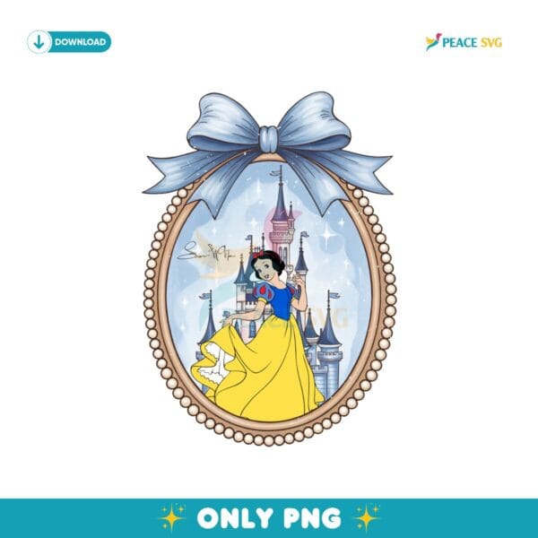 Vintage Princess Castle Cartoon Character PNG