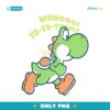 Wahooo Yo Yo Yoshi Funny Super Mario Players SVG