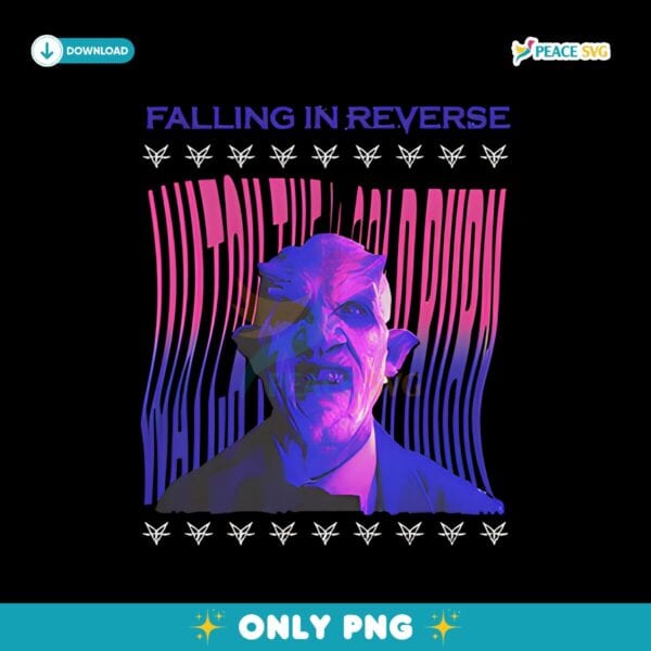 Watch The World Burn Monster Falling In Reverse PNG