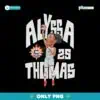 Wnba Alyssa Thomas 25 Phoenix Mercury Basketball PNG