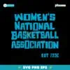Womens National Basketball Association Est 1996 SVG