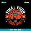 2025 Final Four Florida Gators Basketball SVG