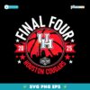 2025 Final Four Houston Cougars Basketball SVG