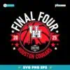 2025 Final Four Houston Cougars Mens Basketball SVG