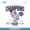 2025 Ncaa Champions Mascot Uconn Womens Basketball SVG Instant Download