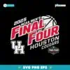 2025 Ncaa Mens Final Four Houston Cougars Basketball SVG