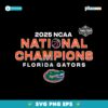 2025 Ncaa National Champions Florida Gators SVG