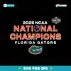 2025 Ncaa National Champions Florida Gators SVG
