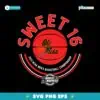 2025 Sweet Sixteen Ole Miss Rebels Basketball SVG