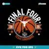 2025 Womens Final Four Texas Longhorns Basketball SVG Digital Download