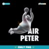 Air Peter Funny Peter Griffin Family Guy PNG