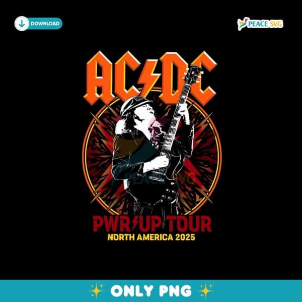 Angus Bolts PWR UP Tour North America 2025 Png