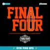 Au Final Four Auburn Tigers 2025 Ncaa Mens Basketball SVG Instant Download