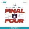 Auburn Tigers Mens Basketball 2025 Final Four Png