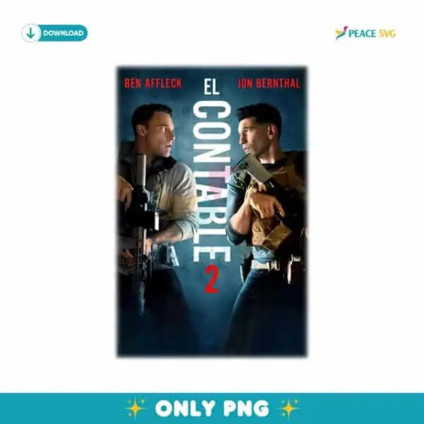 Ben Affleck And Jon Bernthal The Accountant 2 Movie  Png