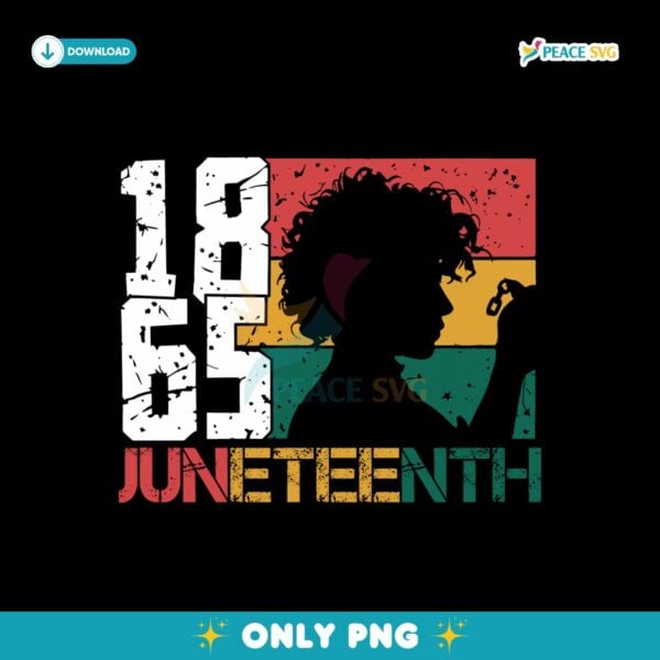 Black History Juneteenth 1865 African American Png