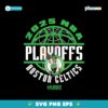 Boston 2025 Playoffs NBA Basketball Svg