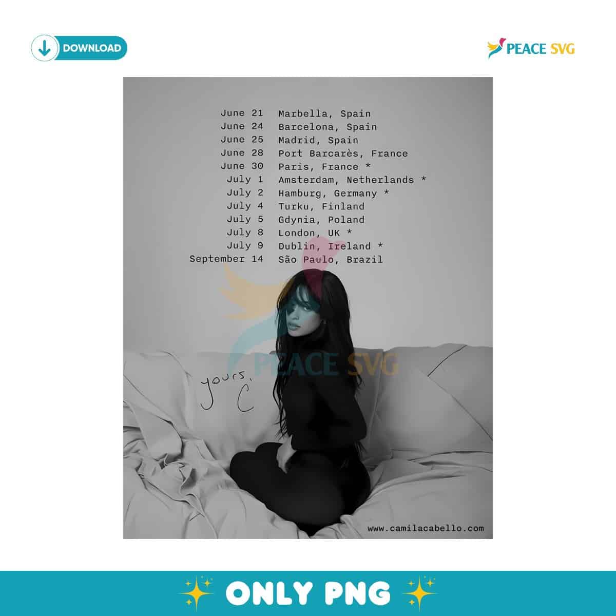 Camila Cabello Announces Yours C Tour For Summer Png