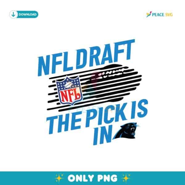 Carolina Panthers NFL Draft 2025 The Pick Is In Png
