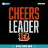 Cheers Leader Cincinnati Bengals Football SVG