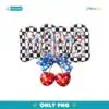 Cherry Bow Coquette Mama Patriotic America PNG
