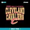 Cleveland Cavaliers 2025 NBA Playoffs Script Png
