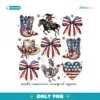 Coquette Bow Patriotic Preppy American Flag Bow Png