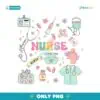 Cute Medical Clipart Set For Kawaii Nurse PNG