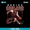 Darius Garland Cleveland Cavaliers Shattered Signature PNG