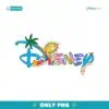 Disney Logo Summer Vibes Chillin With Mickey PNG