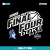 Duke Blue Devils Champion 2025 NCAA Final Four Png