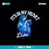 Duke Blue Devils It Is In My Heart NCAA 2025 Png