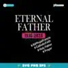 Eternal Father Pope Francis Memorial Svg