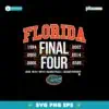Final Four 2025 Florida Basketball Championship Svg Clipart