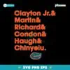 Florida Clayton Jr Martin Richard Condon Haugh Chinyelu SVG